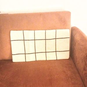 12" x 22" in. Authentic Brand New Turkish pillow case. Rare design. Wool front.